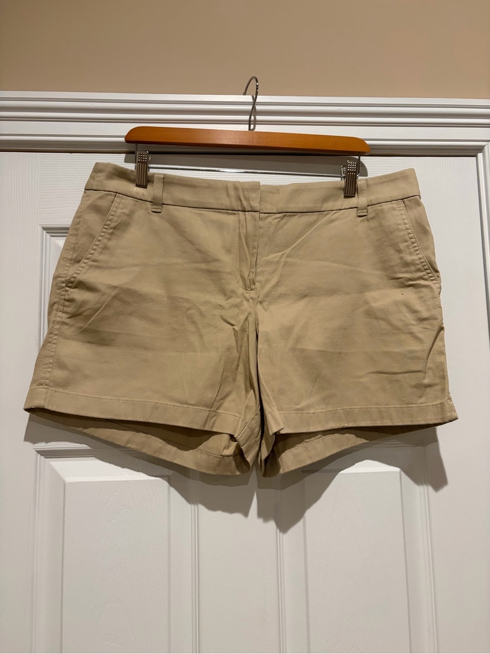 J. Crew khaki Cotton Bermuda Shorts